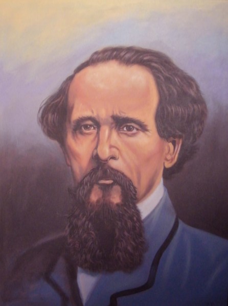 Dickens Portrait Altered