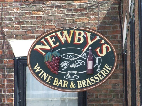 Newbys sign 2