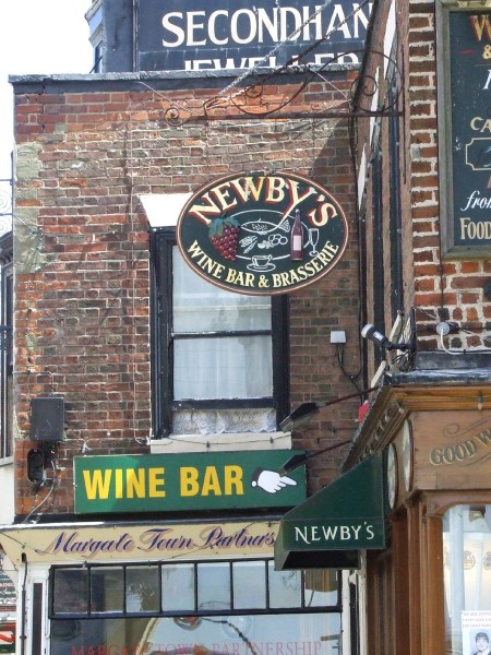 Newbys sign